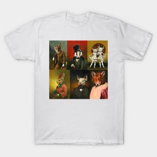 Vintage Animals In Clothes T-Shirt